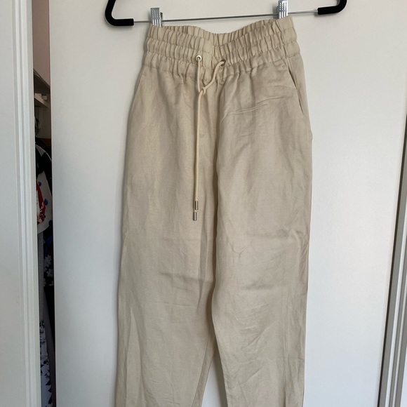 Dynamite Sacha Linen Joggers - Size XXS (Fits XS) - BNWT - Picture 2 of 4